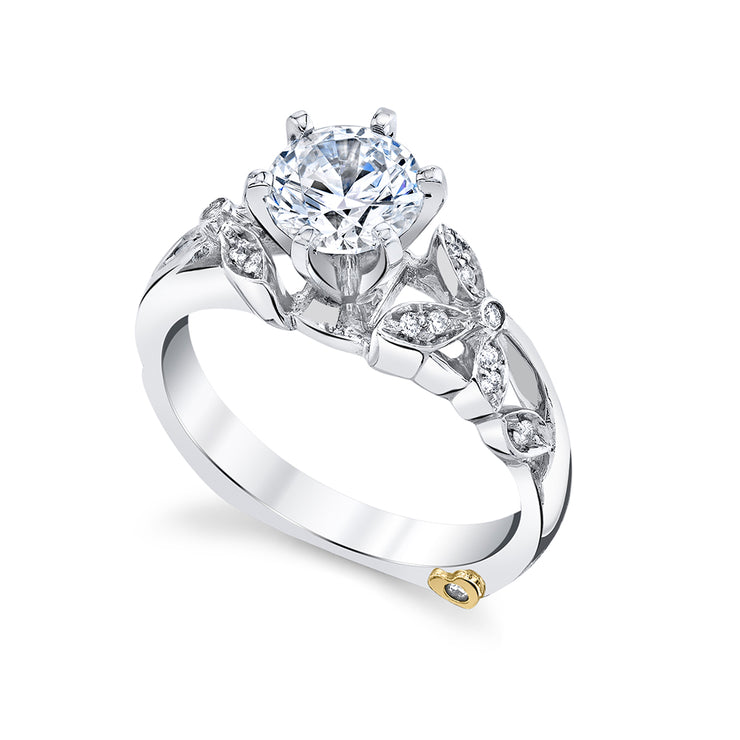 Platinum Gold | Adore-engagement-ring