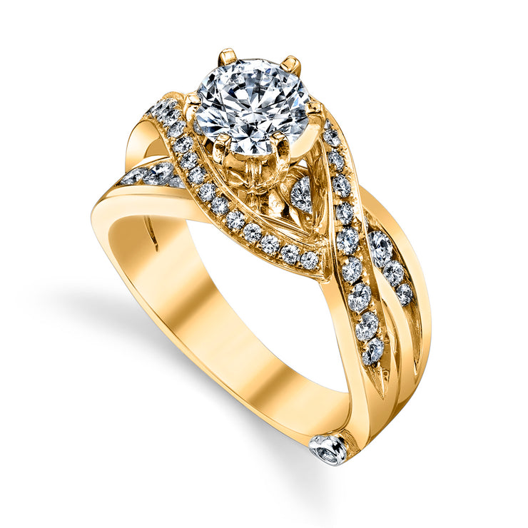 Yellow Gold | Bedazzle-engagement-ring