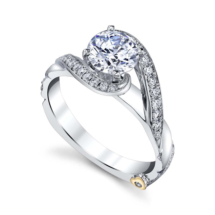 White Gold | Bemused-engagement-ring
