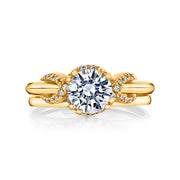 Yellow Gold | Infinity-engagement-ring