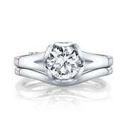 White Gold | Petal-engagement-ring