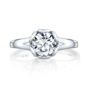 White Gold | Petal-engagement-ring