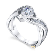 White Gold | Soul mate-engagement-ring