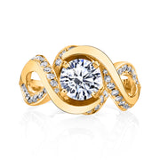 Yellow Gold | Vivid-engagement-ring
