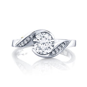White Gold | Whirlwind-engagement-ring
