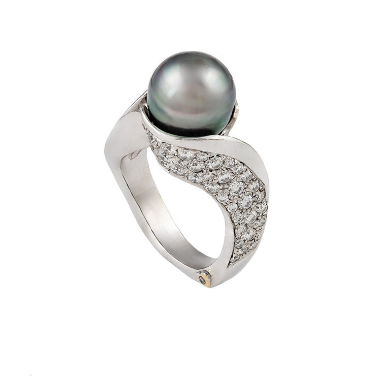 Ultimate Black Pearl Ring