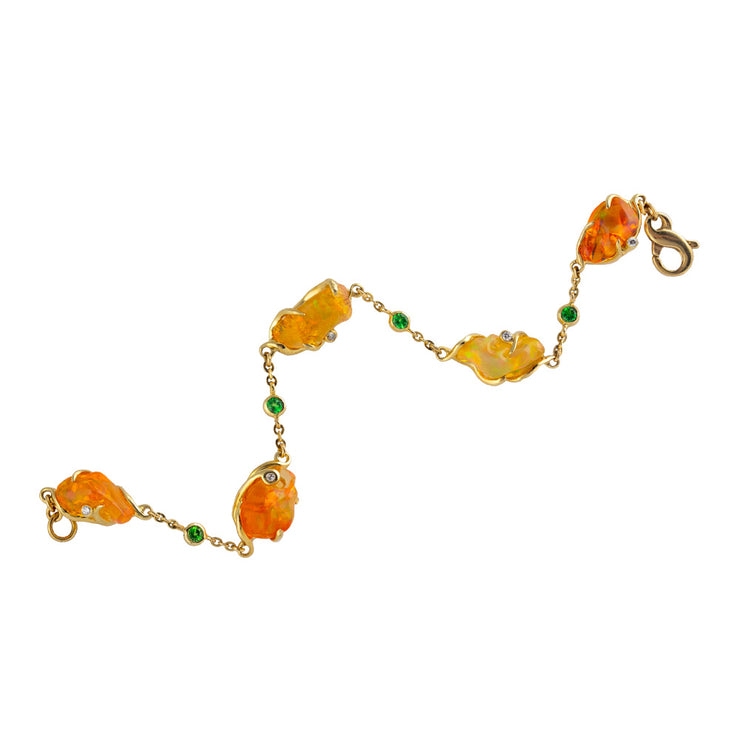 Forever Fire Opal Bracelet