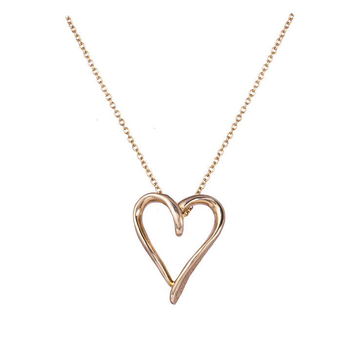 "Love You Forever" Heart Pendant