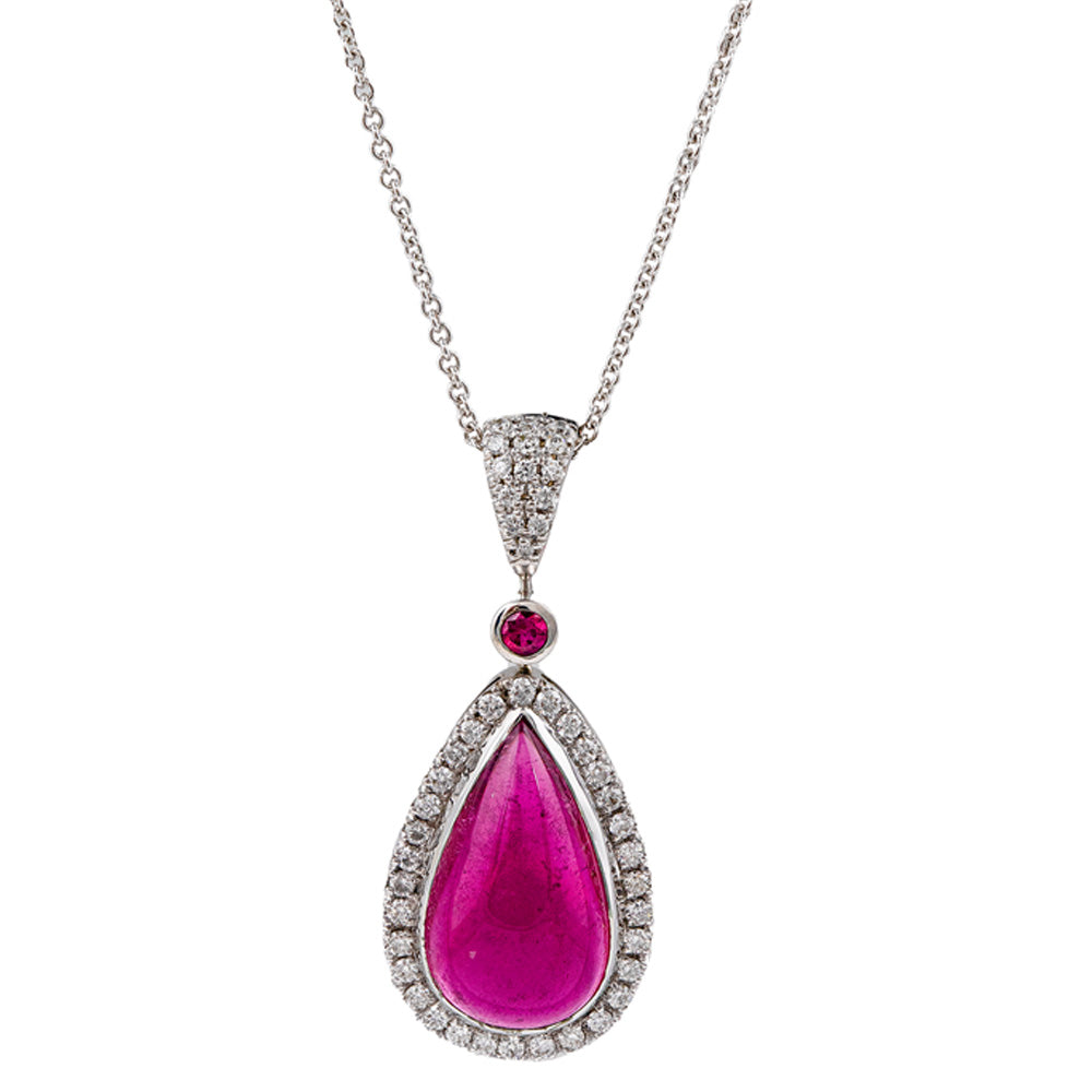 Rubellite pendant discount