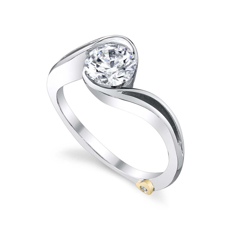 White Gold | Aerial-engagement-ring