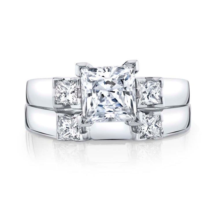 White Gold | Alluring-engagement-ring