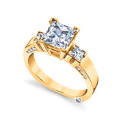Yellow Gold | Alluring-engagement-ring