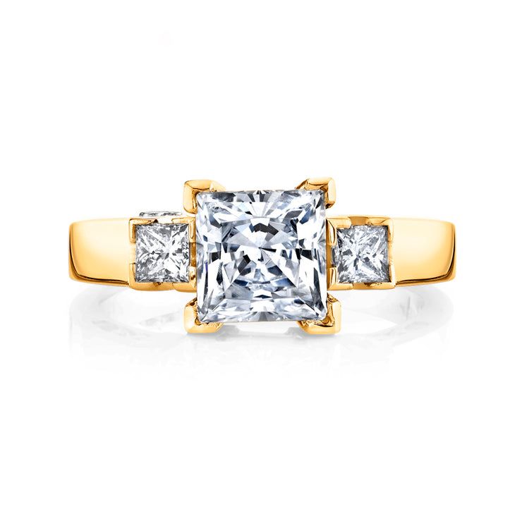 Yellow Gold | Alluring-engagement-ring