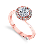 Rose Gold | Angelic-engagement-ring