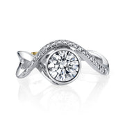 White Gold | Aurora-engagement-ring