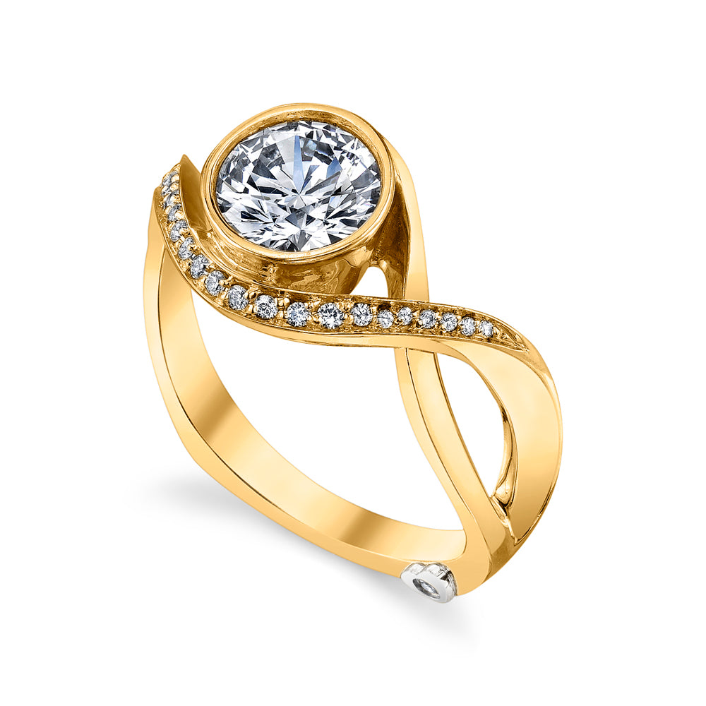 Aurora Engagement Ring | Mark Schneider Fine Jewelry