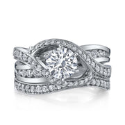 Platinum | Bedazzle-engagement-ring