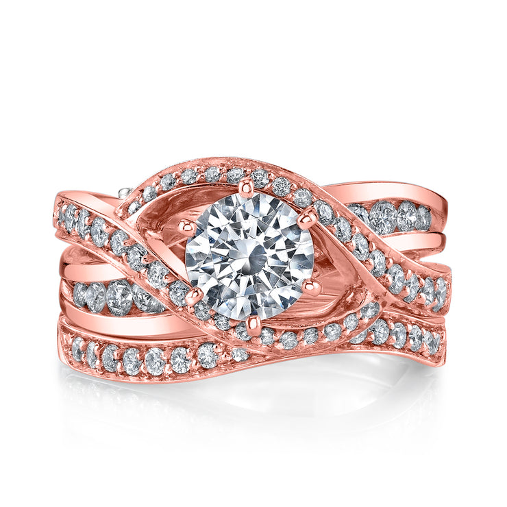 Rose Gold | Bedazzle-engagement-ring