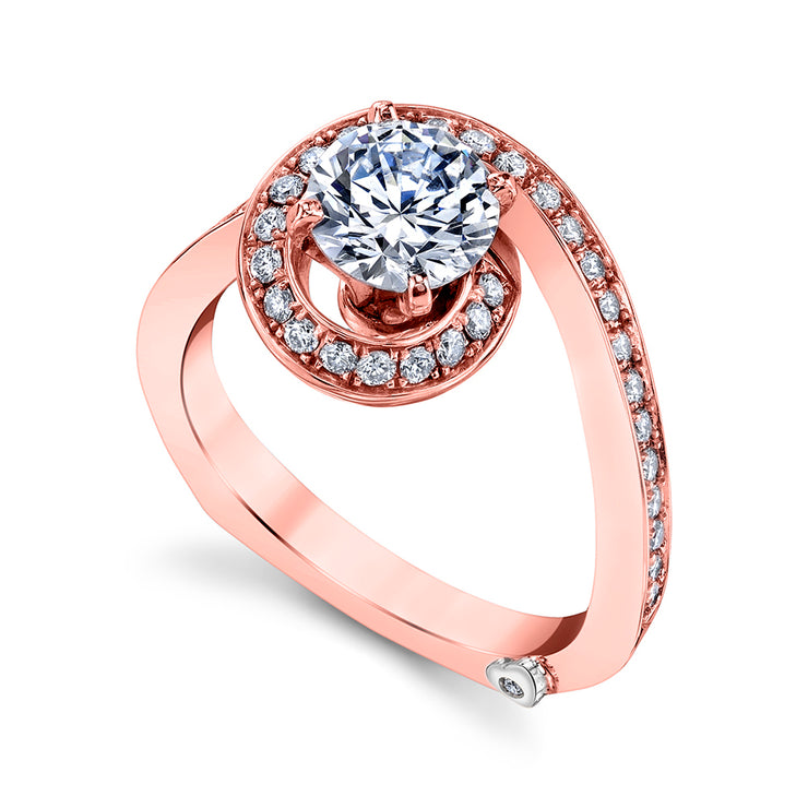 Rose Gold | Bewitch-engagement-ring