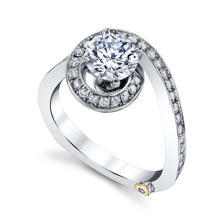 White Gold | Bewitch-engagement-ring