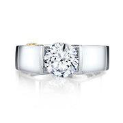 Platinum | Blissful-engagement-ring