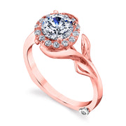 Rose Gold | Bloom-engagement-ring