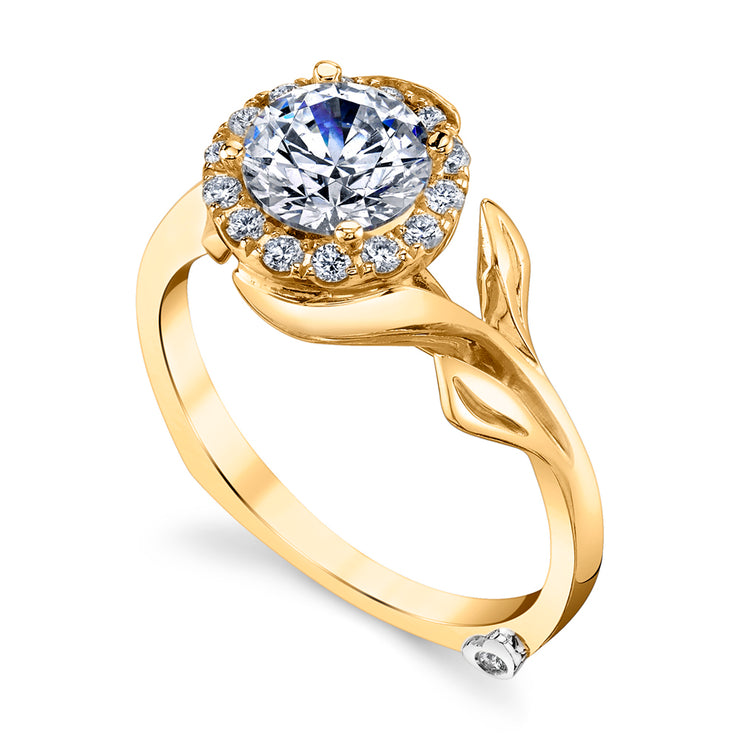 Yellow Gold | Bloom-engagement-ring
