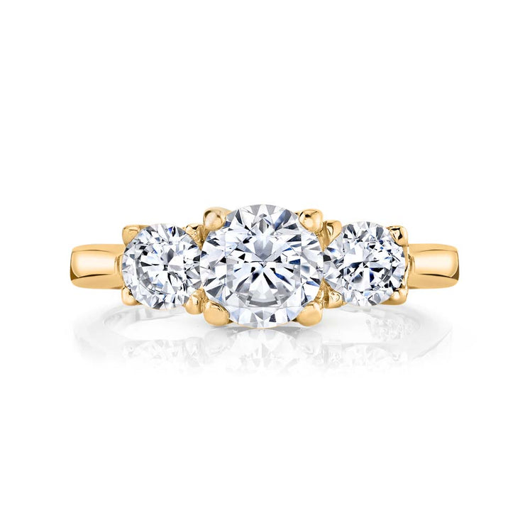 Yellow Gold | Blossom engagement ring