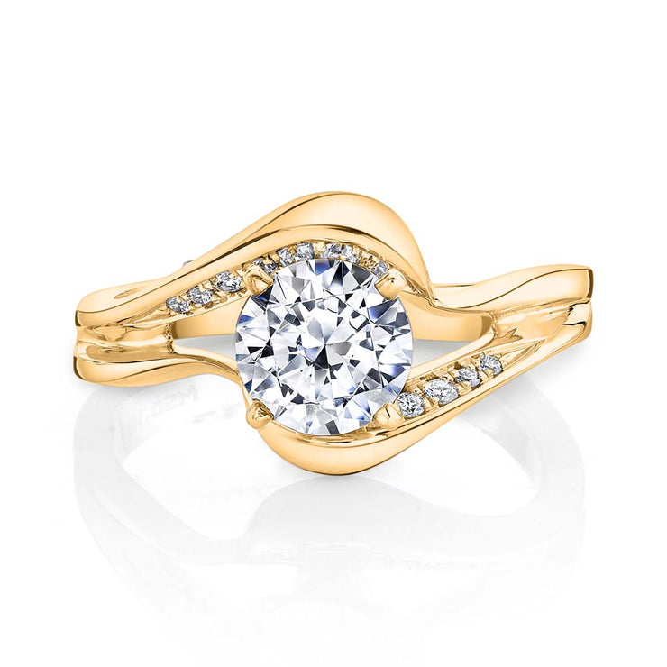 Yellow Gold | Breeze engagement ring