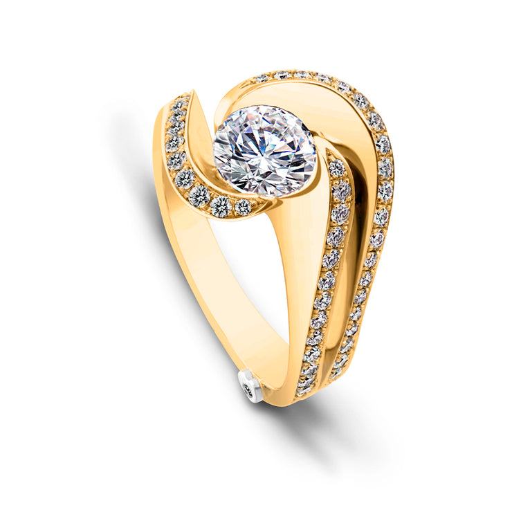 Yellow Gold | Brilliance-engagement-ring
