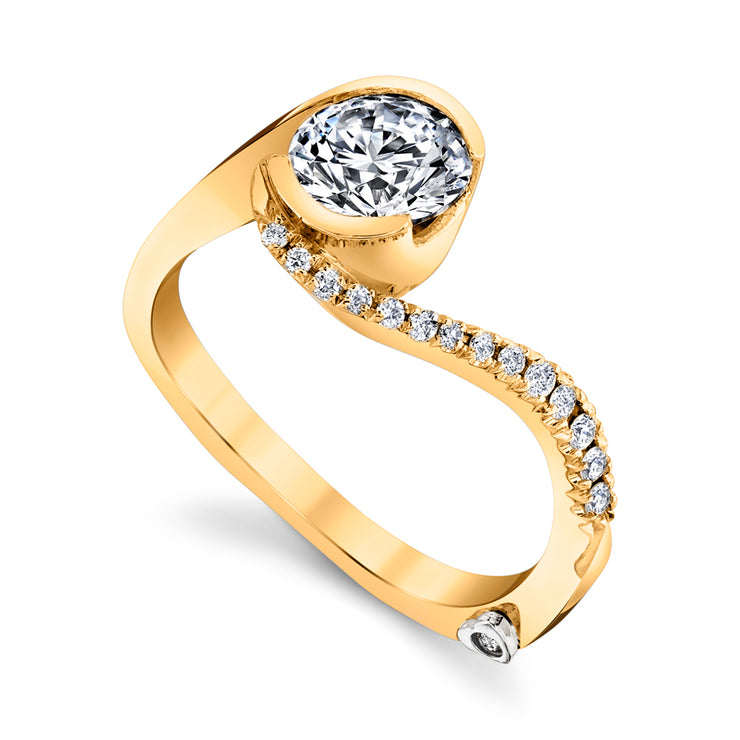 Yellow Gold | Captivate-engagement-ring