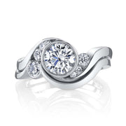 White Gold | Celestial-engagement-ring