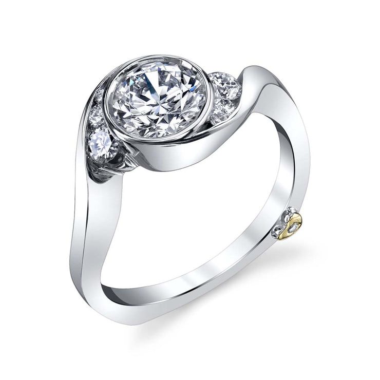 Platinum | Celestial-engagement-ring