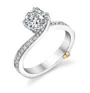 White Gold | Clarity-engagement-ring