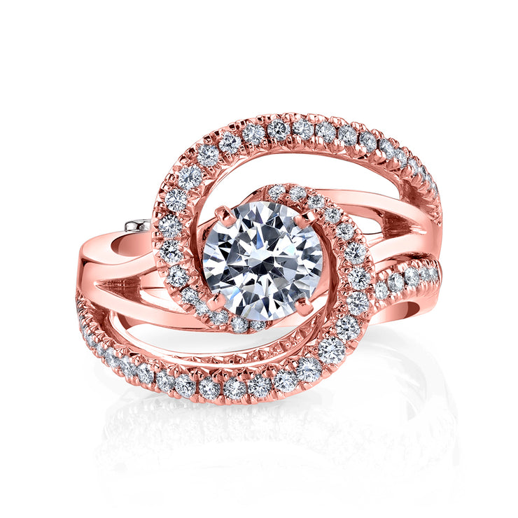 Rose Gold | Constellation-engagement-ring