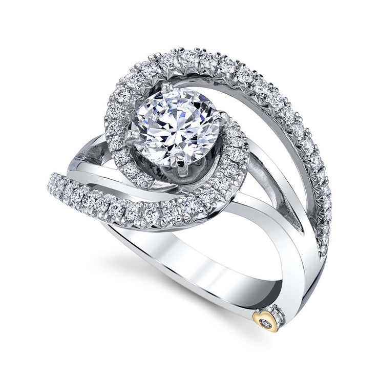 Platinum | Constellation-engagement-ring