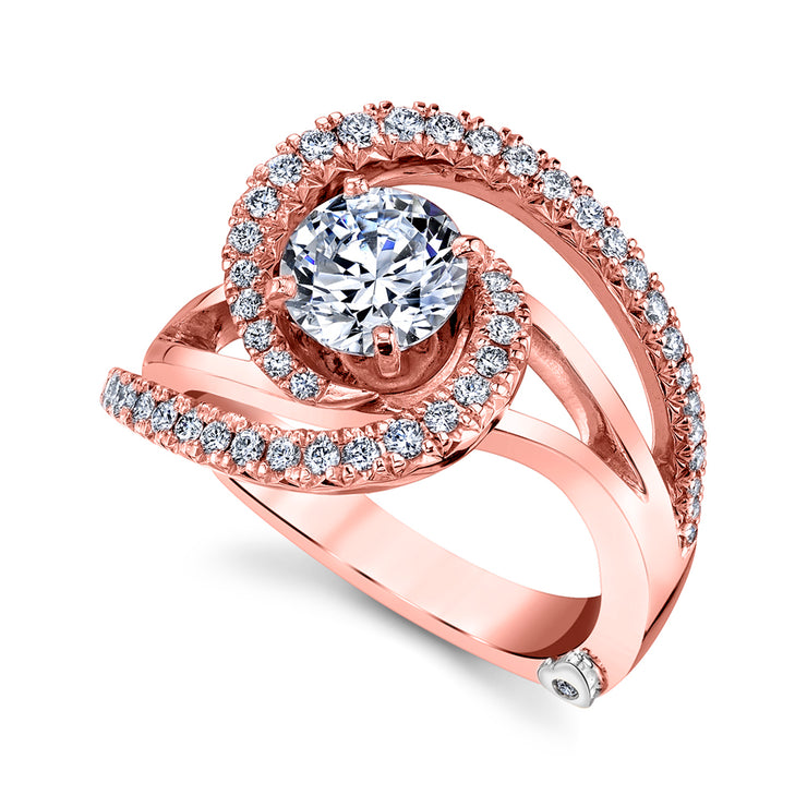 Rose Gold | Constellation-engagement-ring