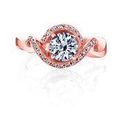 Rose Gold | Dahlia-engagement-ring