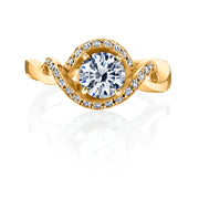 Yellow Gold | Dahlia-engagement-ring