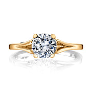 Yellow Gold | Dainty-engagement-ring