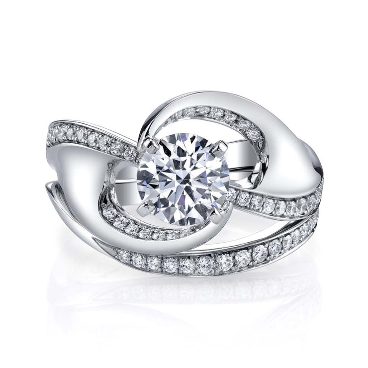 Platinum | Endear-engagement-ring