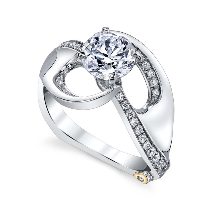 Platinum | Endear-engagement-ring