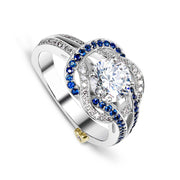 Platinum | Entangle-engagement-ring