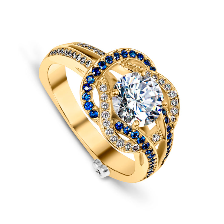 Yellow Gold | Entangle-engagement-ring