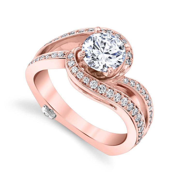 Rose Gold | Entice engagement ring