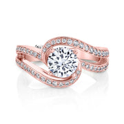 Rose Gold | Entice engagement ring