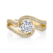Yellow Gold | Entice engagement ring