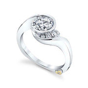 Platinum | Escape-engagement-ring