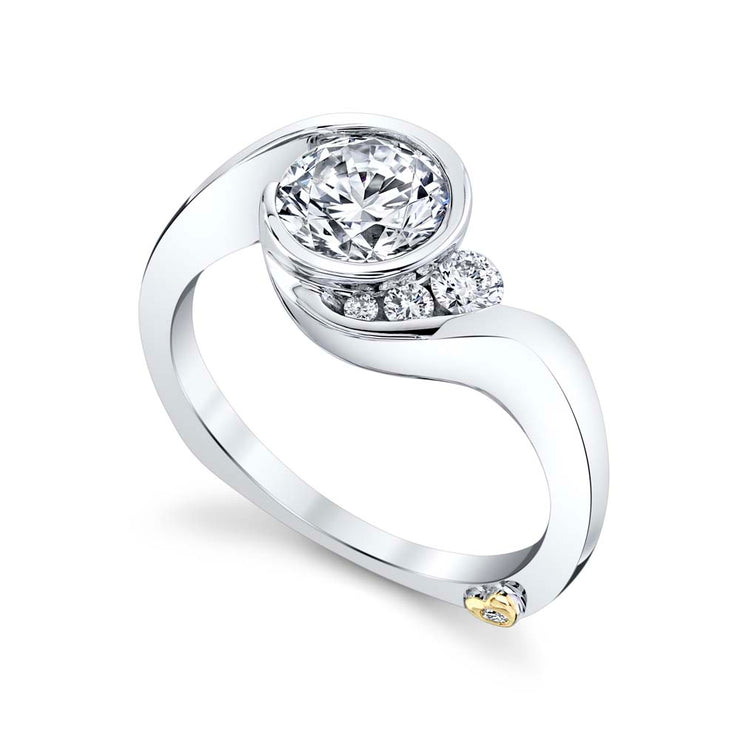 Escaping Rings Escape Engagement Ring | Mark Schneider Fine Jewelry