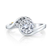 White Gold | Escape-engagement-ring